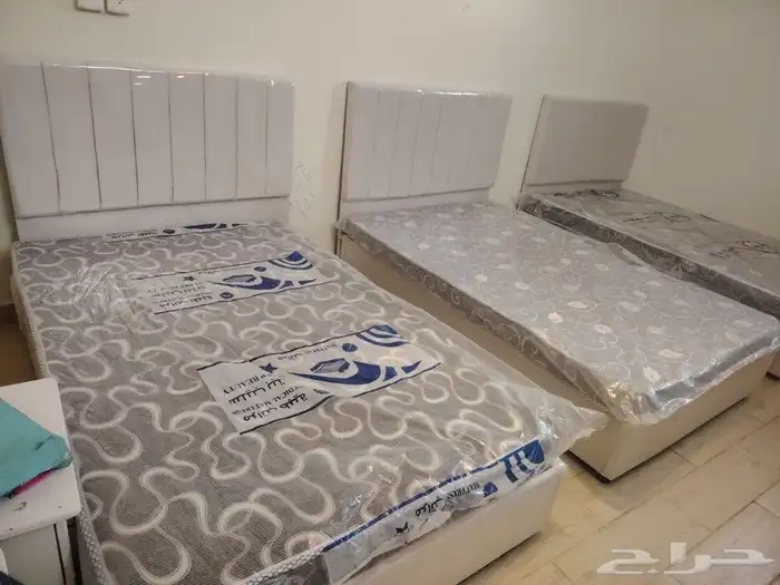 سريرحديد تجهيز غرفه سواق مرتبه لحاف مخده 11