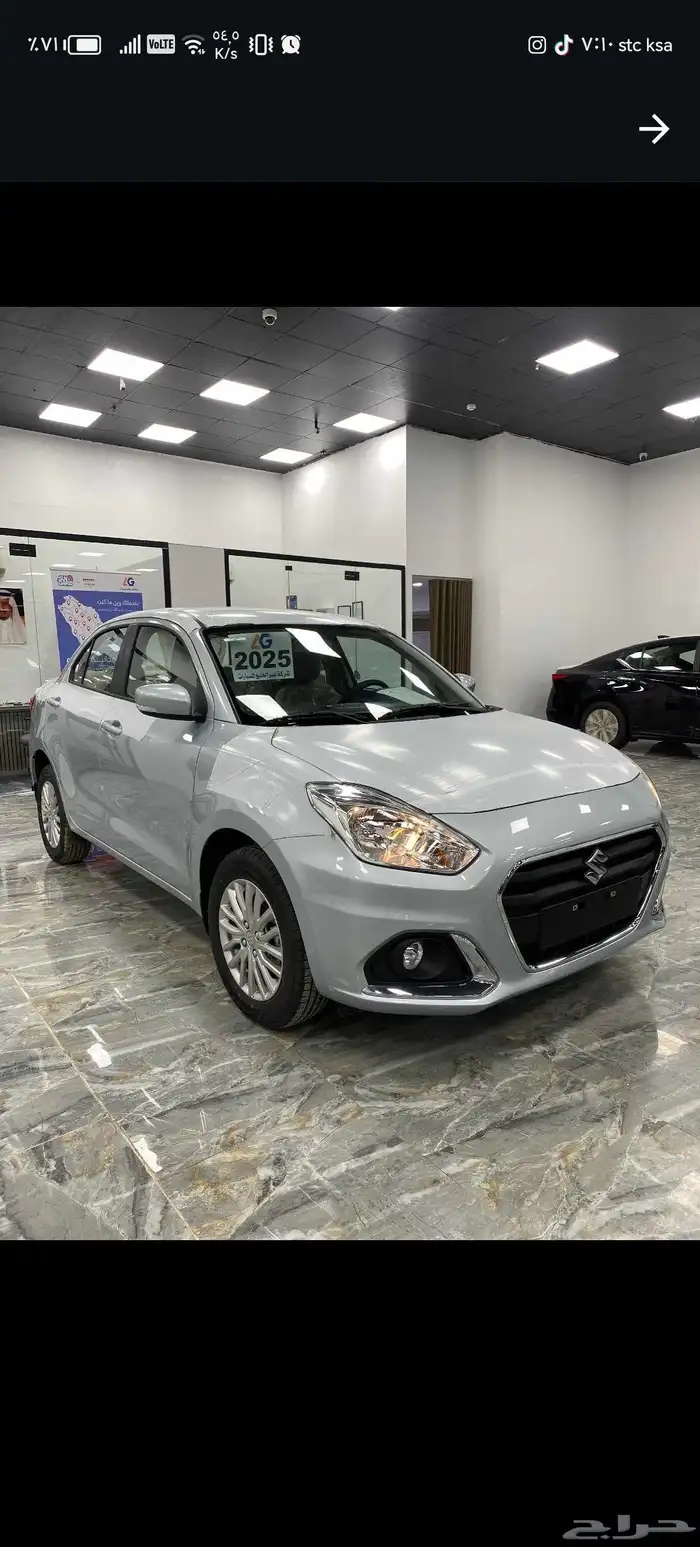 سوزوكي د زا ر استاندر 2025 فضي 1