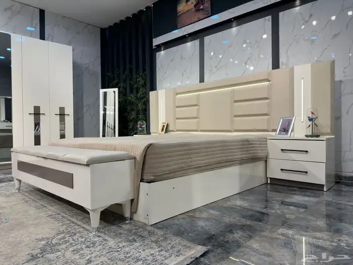 غرفة نوم تركي مودرن بسعر العرض سارعوا قبل انتهاء الكمية 0