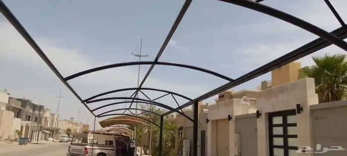حداد تركيب مظلات سيارات وسواتر الشرقيه 8