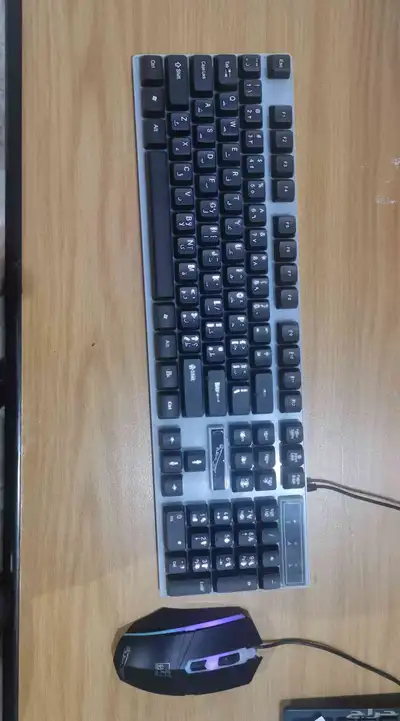 كيبورد و ماوس اصلي ليد 0