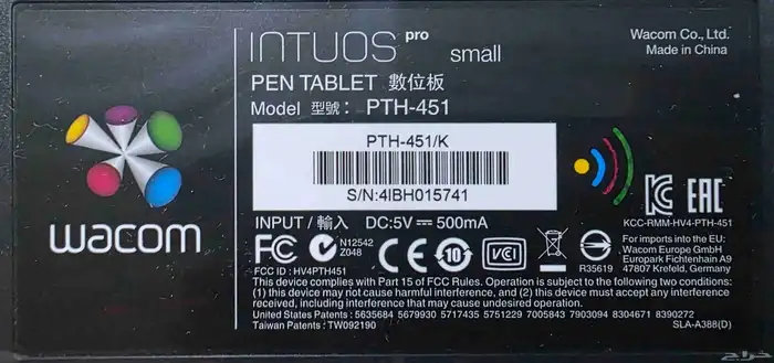 جهاز رسم wacom intros pro s 6