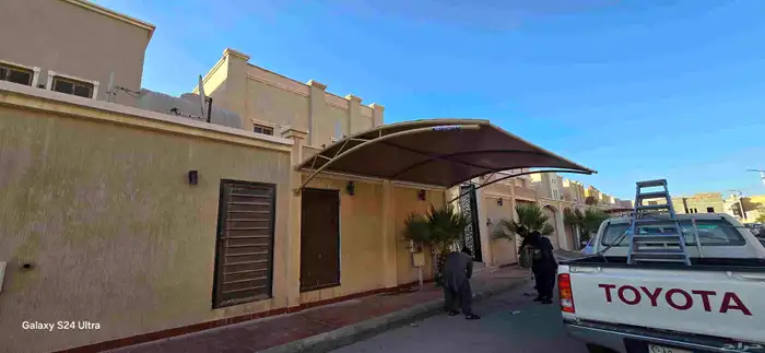 حداد تركيب مظلات سيارات وسواتر الشرقيه 6
