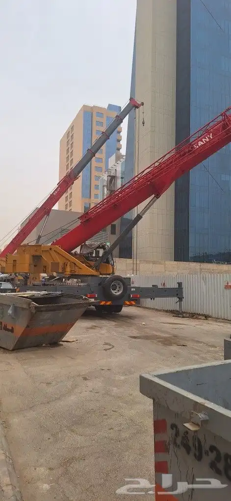 كرينات وروافع شوكيه ومقصيه ومان لفت وسيزر لفت للإيجار 2