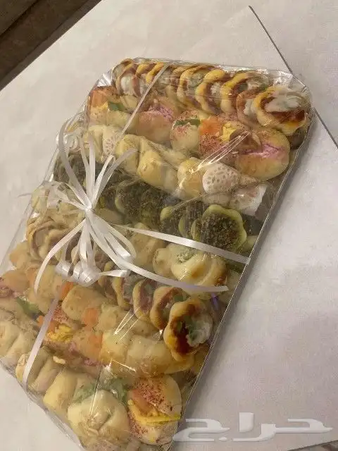معجنات مشكله مني للمناسبات بحشوات متنوعه 6