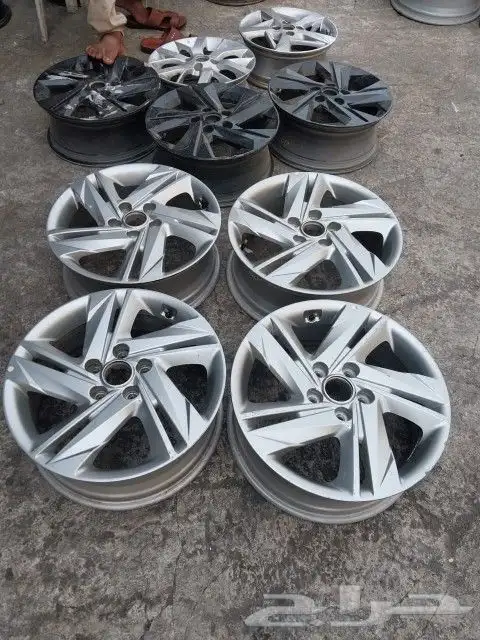 جنوط هونداي كريتا كروم مقاس 17 الاصلي وكاله موديل 2021 2022 3