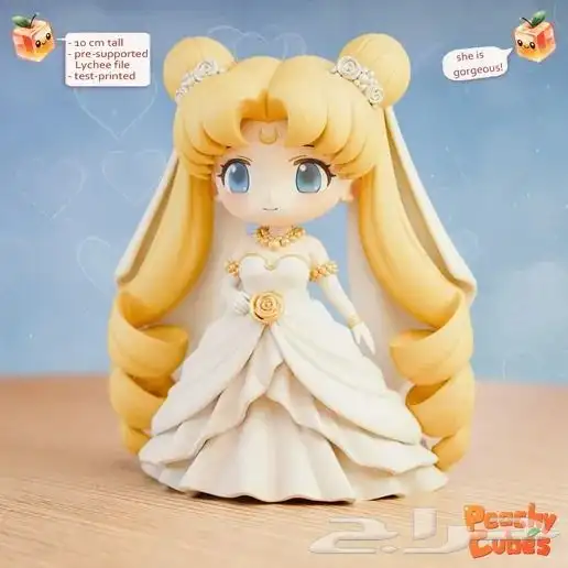 طباعة مجسمات ثرى دى ملونه للشخصيات Mini figures miniatures 5