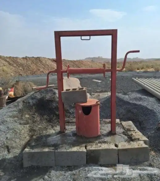 حفار أبار ارتوازية الدرب الحبيل الفطيحة مواسير بلاستيك 4