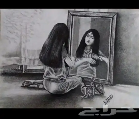 رسام طلبات خاصة بالرصاص على ورق كانسون A4 8