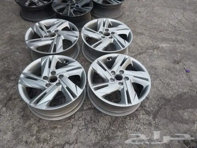 جنوط هونداي كريتا كروم مقاس 17 الاصلي وكاله موديل 2021 2022 0