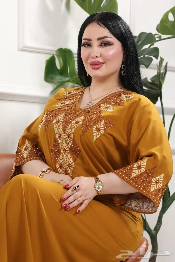 جلابيات صيفيه بارده خامات ناعمه 6