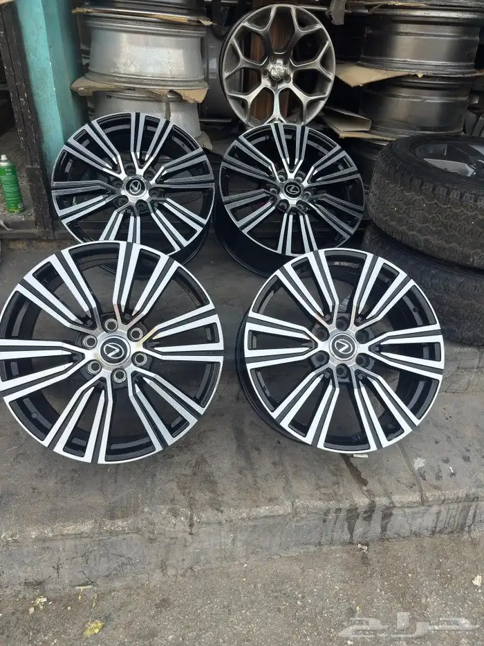 جنوط جيب لكزس LX600 مقاس22 موديل2024 7