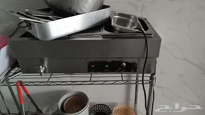 فرن غاز وقلايه كبيره وسخان 1