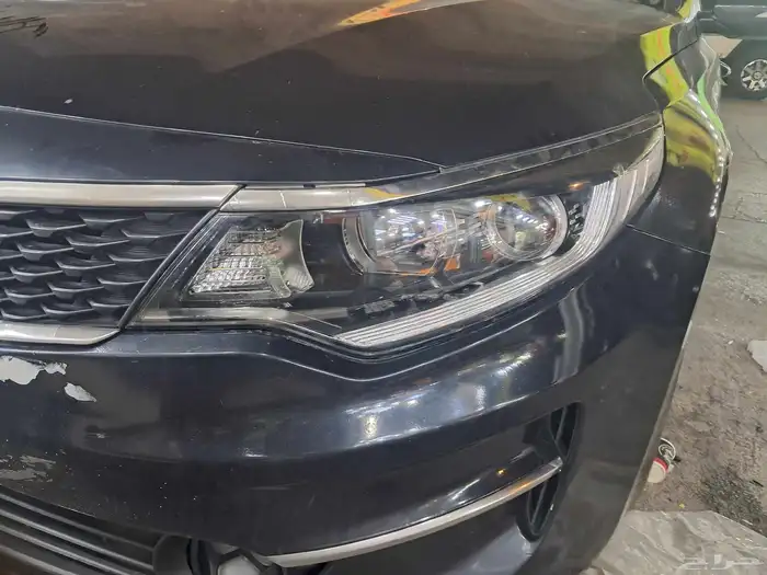 تغيير غطيان شمعات كيا اوبتيما مديل 2018 زجاج كامل 4