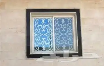 اسلام وعليكم ورشة هديبا للحدادة والألمنيوم باب ليزر أبواب حد 8