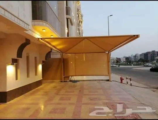 مضلات سيارات مظلات سيارات سواتر قماش 5