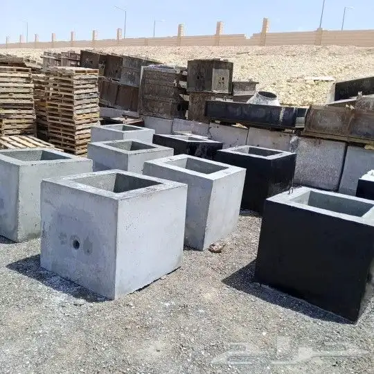 صبيات وحواجز خرسانية 8