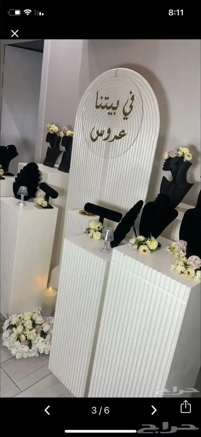 طاولات إستقبال وتخرج للايجار 9