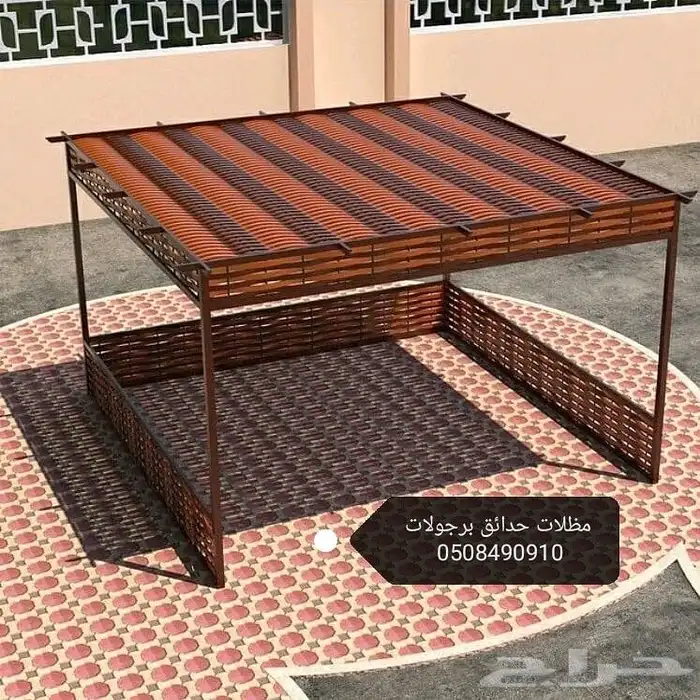 مظلات حدائق مجالس قزاز مجالس خيام ملكيه مجالس قرميد هناجر 18