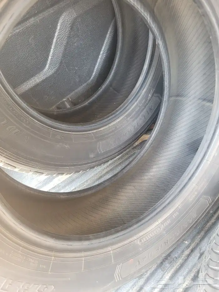 طقم كفرات دنلوب 2022 استخدام نظيف 2