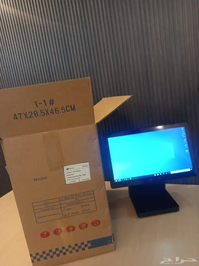 جهاز نقاط بيع وطابعه حراريه ودرج نقود وبرنامج محاسبة كاشير 1