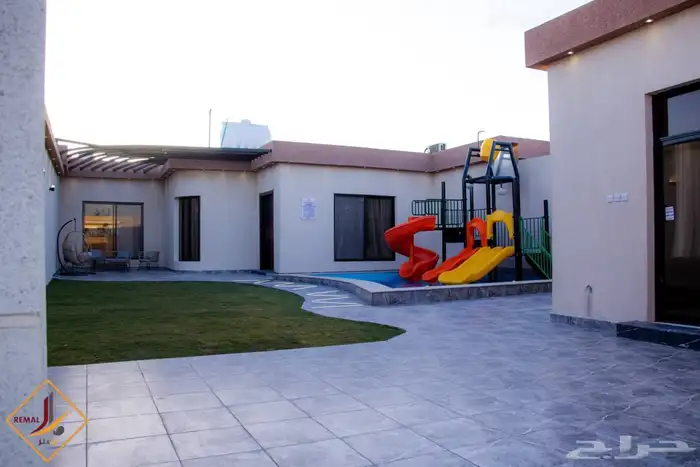شاليهات رمال هليز للاجار اليومي الرياض حي الرمال 1