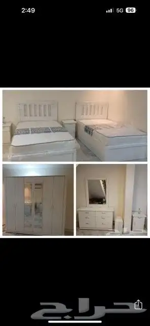غرف نوم جديده وطني 1800ريال 24