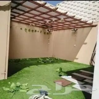 مضلات حديثه مظلات وسواتر وبرجولات عشب صناعي بديل خشب خارجي س 5