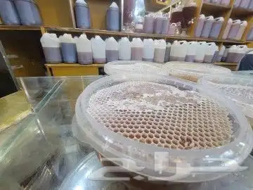 قرصان سمره طبيعي نحل بلدي وعسل سمره درجة أولى 2