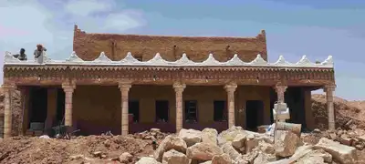 اعمال تراث القديمه بناء وتليوس طين اسقف خشب اثل وجريد نخل 1