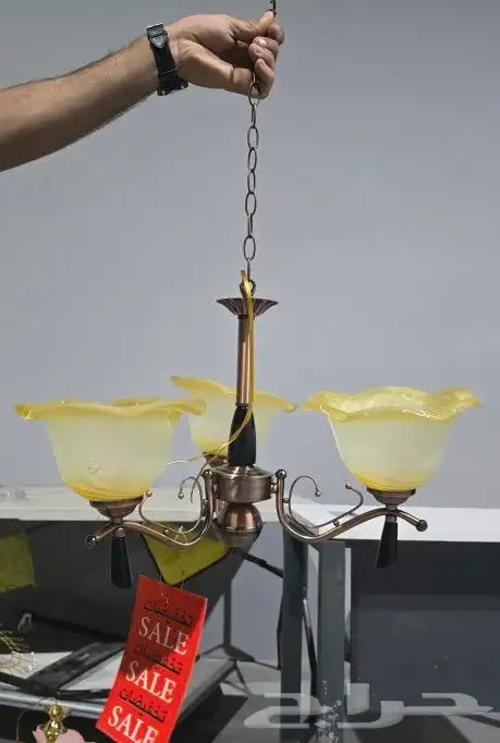 نجف أو ثريا نظيفه جدا 12 حبات على السوم 1