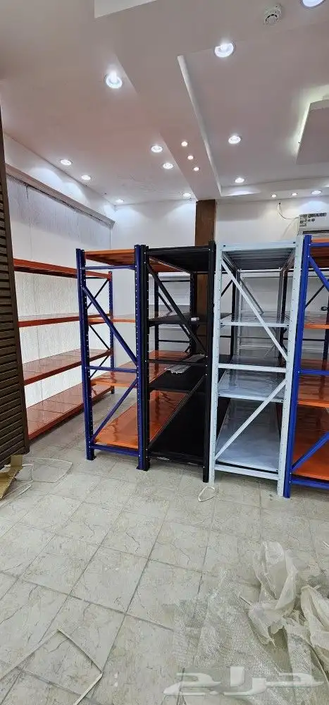 بيع جميع انواع الرفوف ولاستاندات 1