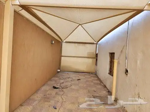 مظلات جده سواتر احواش مظلات مثلثات صيانه جلد بي في سي مظله 1