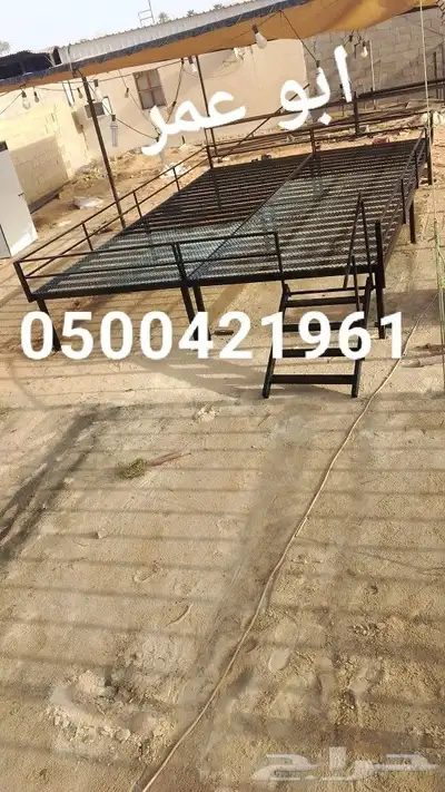 جلسات حديد دكات حديد لقصيم بريده حي شقه 1