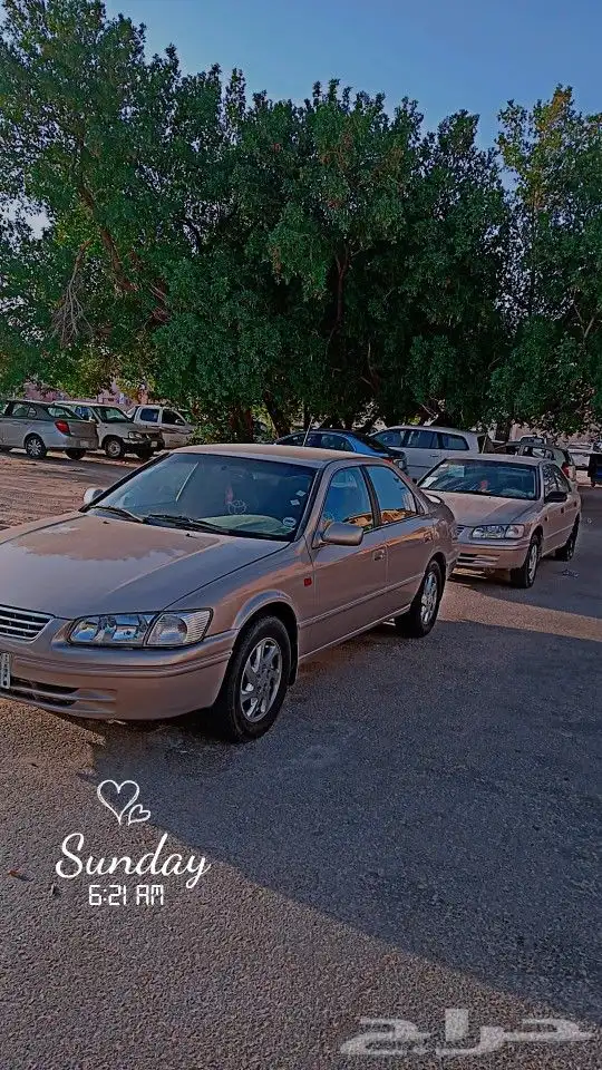 كامري موديل 2000 محول 2002 7