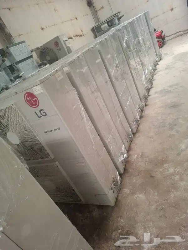 مكيف مخفي 5 طن ال جي ودولابي 5 طن ال جي 2