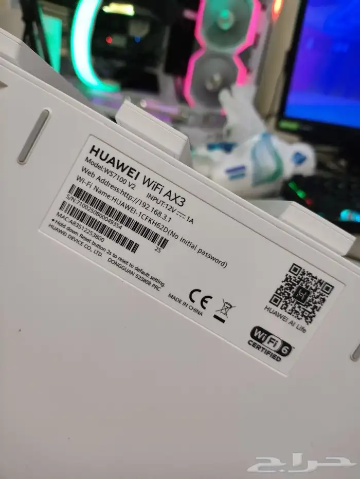 روتر سوا مع موزع شبكه عدد 2 ( تم البيع ) 3