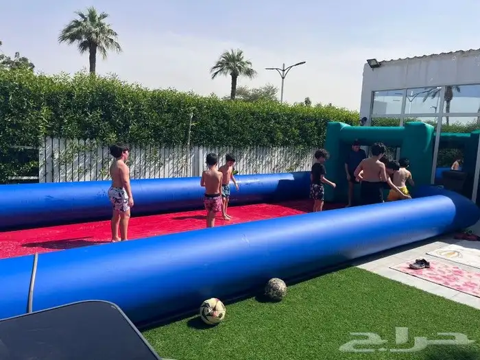 ايجار يومي ملعب صابوني زحليق نطيطات 0