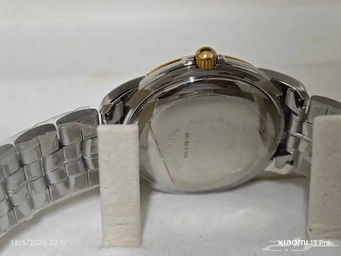 TISSOT ساعة تيسوت T كلاسيك أوتوماتيك III بمينا بيضاء وسوار م 8