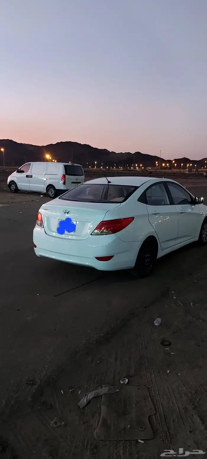 هونداي اكسنت موديل 2017 الايجار شهري و اسبوعي فقط 3