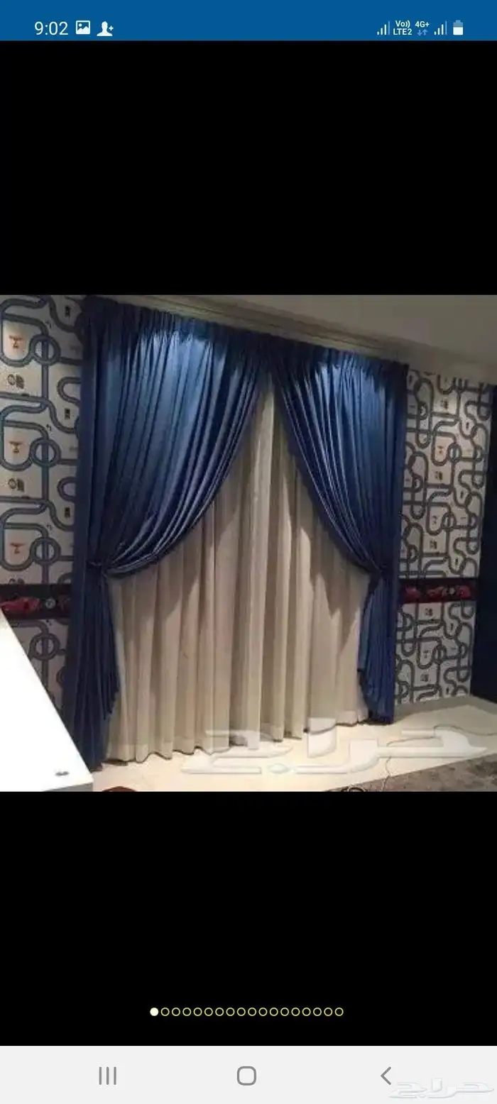 ارخص في كنبات جلسات عربي اقماش ستائر رول وه تركيب 2