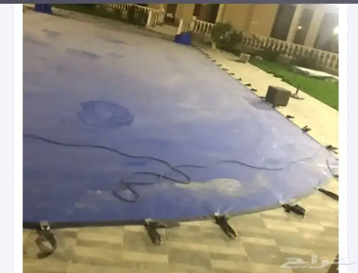 شراع مسبح مسابح تفصيل شراع مسبح غطه مسبح ماء غطه خزان مسبح 1