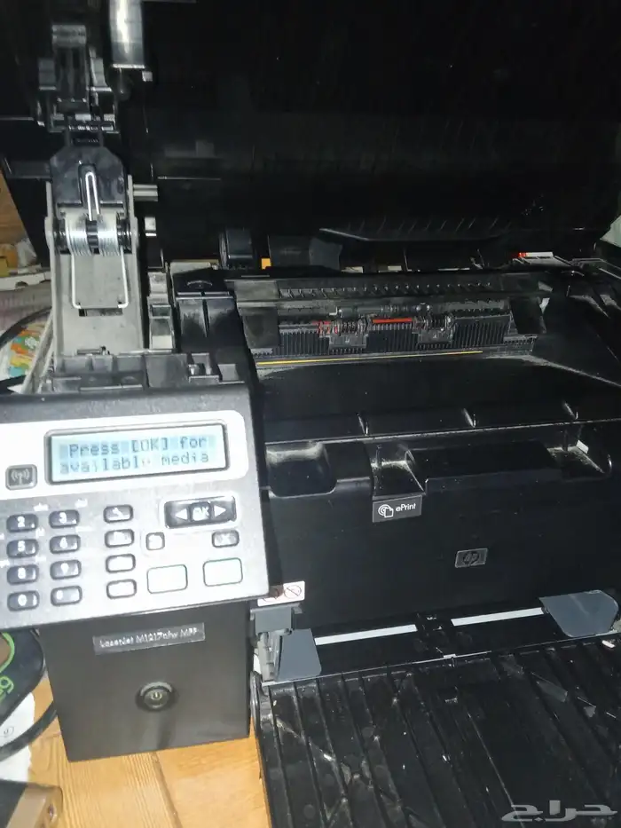 طابعه hp laserjet M1217nfw mfp مستعمله بالرياض للبيع 3