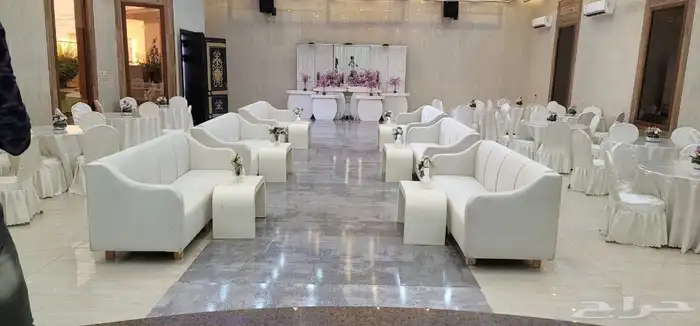 تجهيز حفلات الخرج كرسي كنب كرسي شفاف طوالت قزاز خشب 1