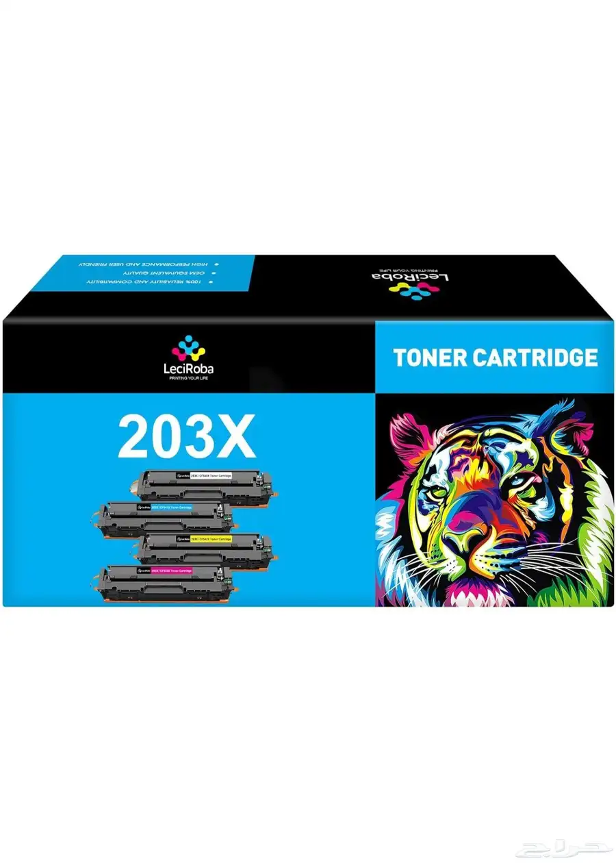 خراطيش حبر 203x cf540x لطابعة اتش بي 203x 203a cf540x cf540a 1
