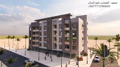 تصميم واجهات ومخططات معماريه وشب درونج وحساب كميات باحترافيه 1