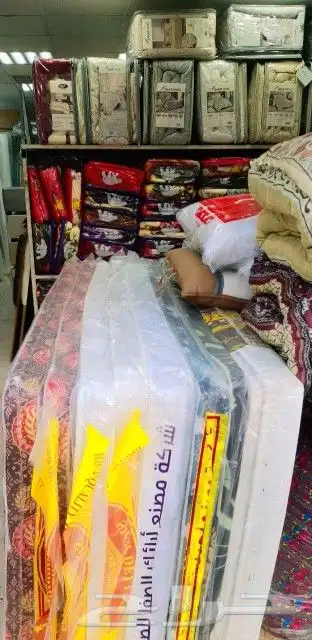 سرير حديد سرير بوكس دولاب خشب مفارش بطانيه مخده شراشف 2