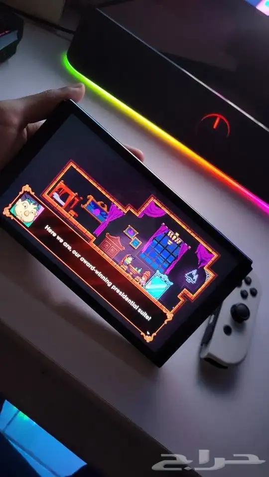 نينتيندو سويتش اوليد Nintendo switch OLED مع العاب كثير 1