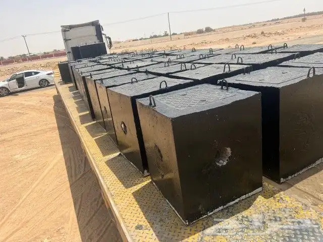 حواجز خرسانيه وزينة حدائق 5