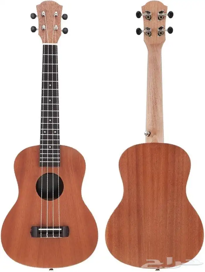 جيتار أوكيليلي 4 أوتار خشب  لون بني جديد للبيع 0